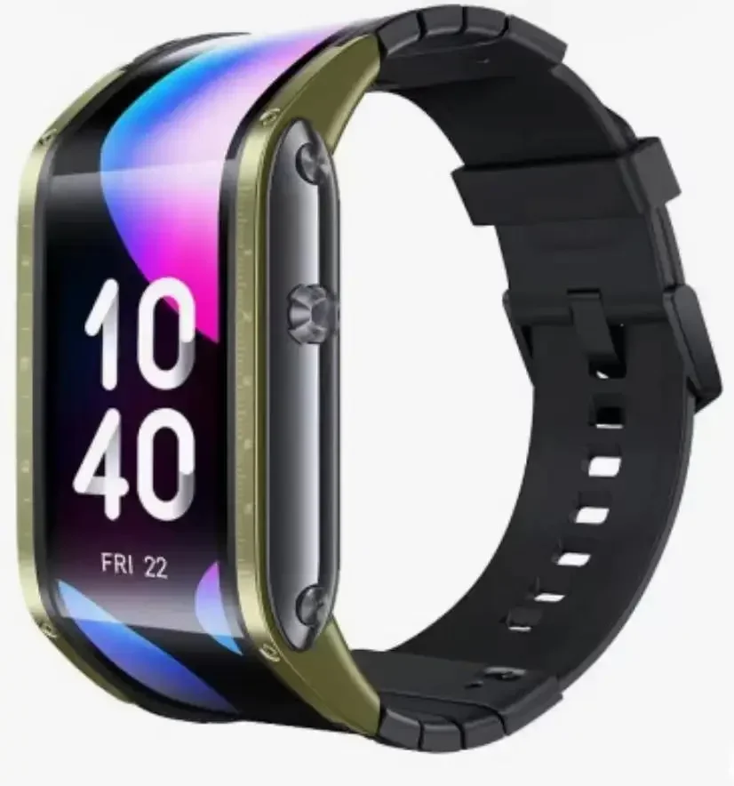 Posizionamento Gps Orologio Bluetooth Uomo Donna Orologio Nubia Alpha Smartwatch Display Flessibile 4G Internet Phone Rilevamento Della Frequenza Card