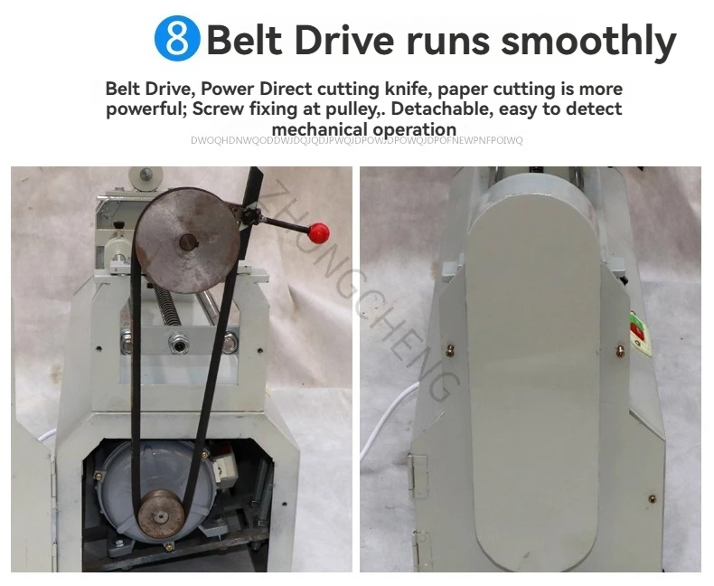 New 220V Electric Hot Stamping Paper Cutting Machine, Mechanized Aluminum Hot St
