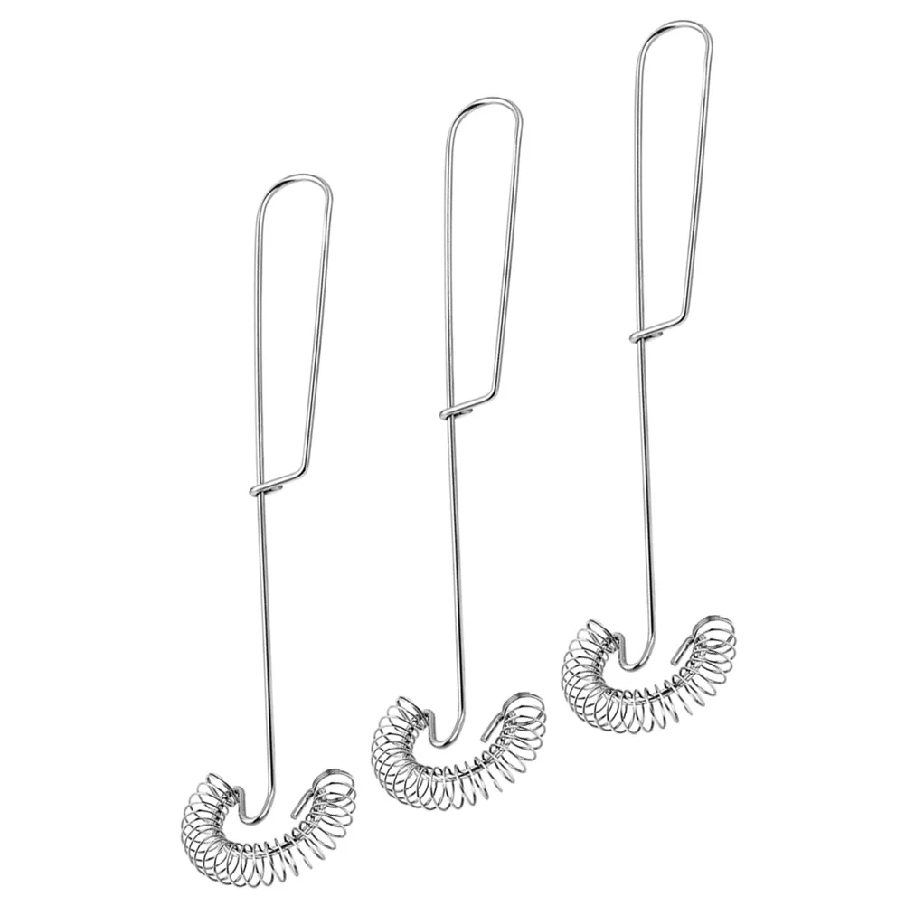 

3 Pcs Baking Flour Mixer Kitchen Utensil Stainless Steel Egg Manual Tools