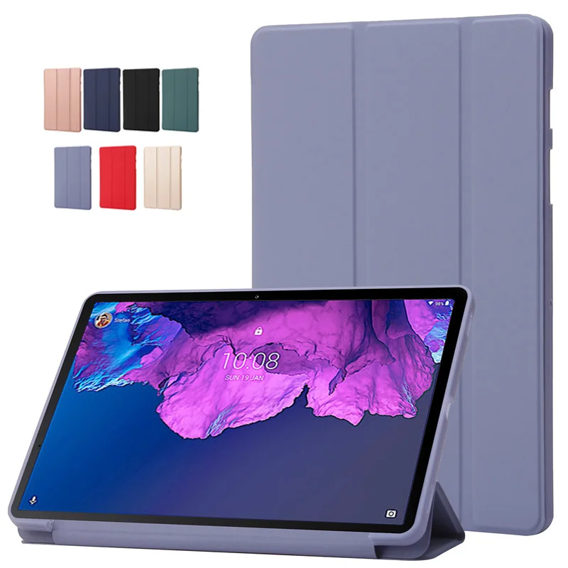 Lenovo Tab P11 11 PU Leather Silicone Stand Case