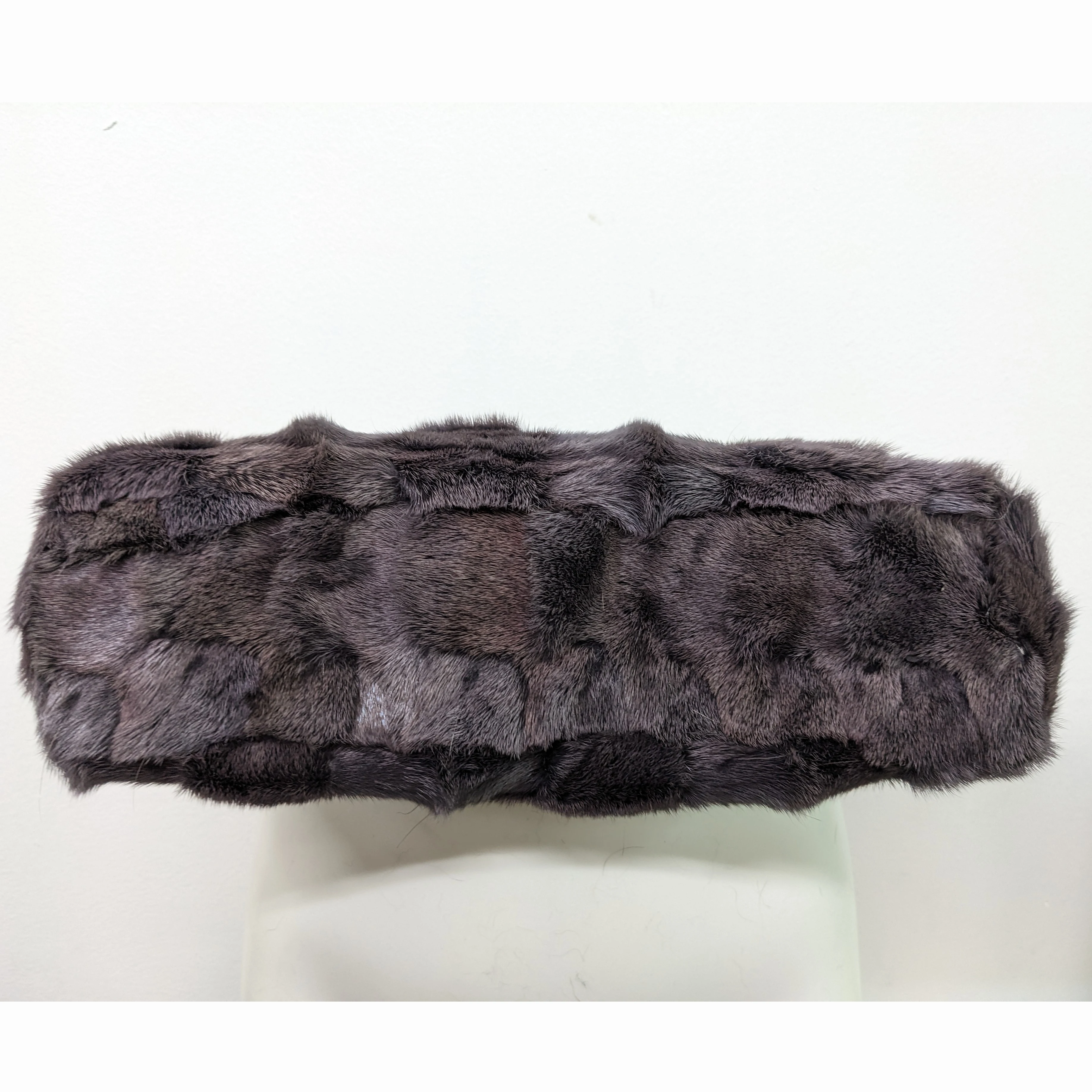 mink fur bag