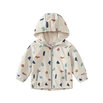 HONEYKING Children's Clothing Sets Raincoat Suit Baby Waterproof Overalls Pants Girls Jumpsuit For Kids Jacket And Trousers Set 2