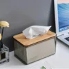 1pc, Tissue Box Holder, Desktop Tissue Holder Tissue Box Cover Clear Tissue Box,  Creative Tissue Box For Home 5