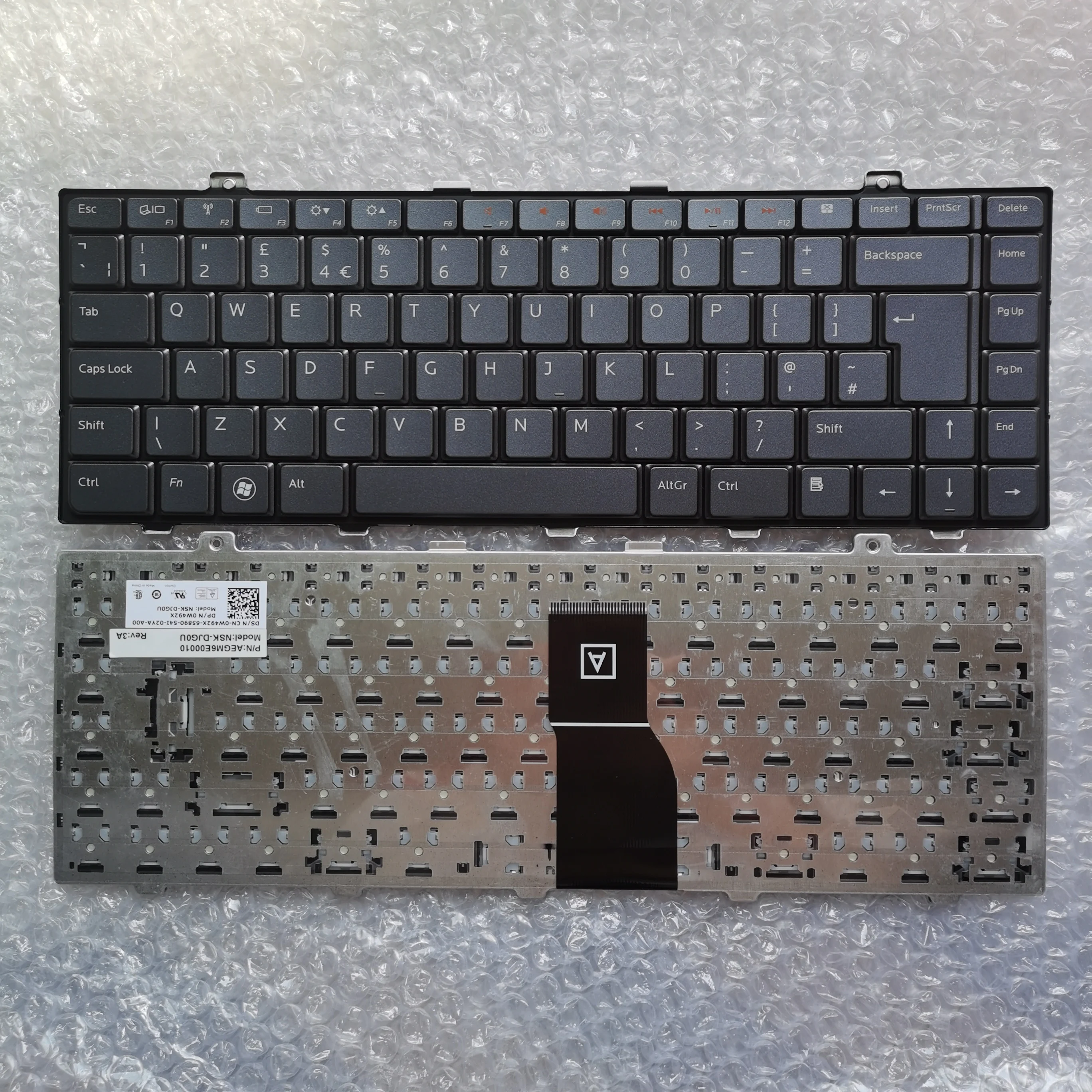 

XIN для Dell Studio 14 1440 1450 1455 1456 1457 1458 1550 L401X L501X P03G 1457 Клавиатура для ноутбука UK