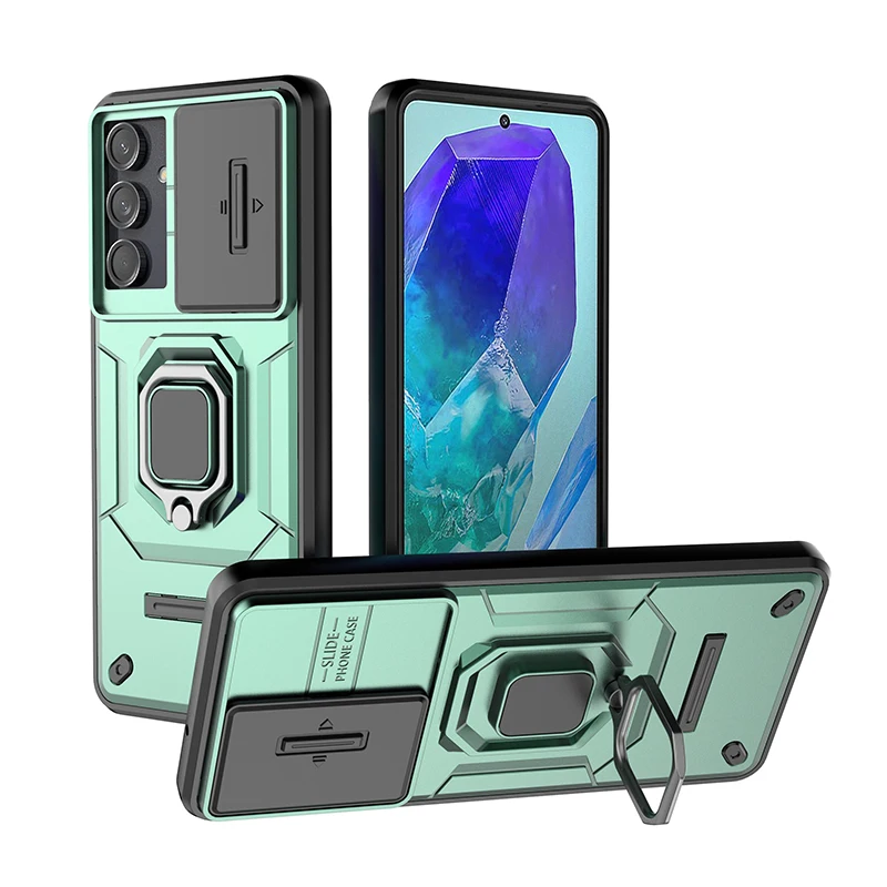 Battle Bear Military Grade Anti-Drop Case with Sliding Window and Ring Stand
