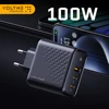 VOLTME 100W GaN Charger For Macbook Tablet USB Type C Charger Fast Charging Charger For iPhone 15 14 13 12 Quick Charge 4.0 3.0