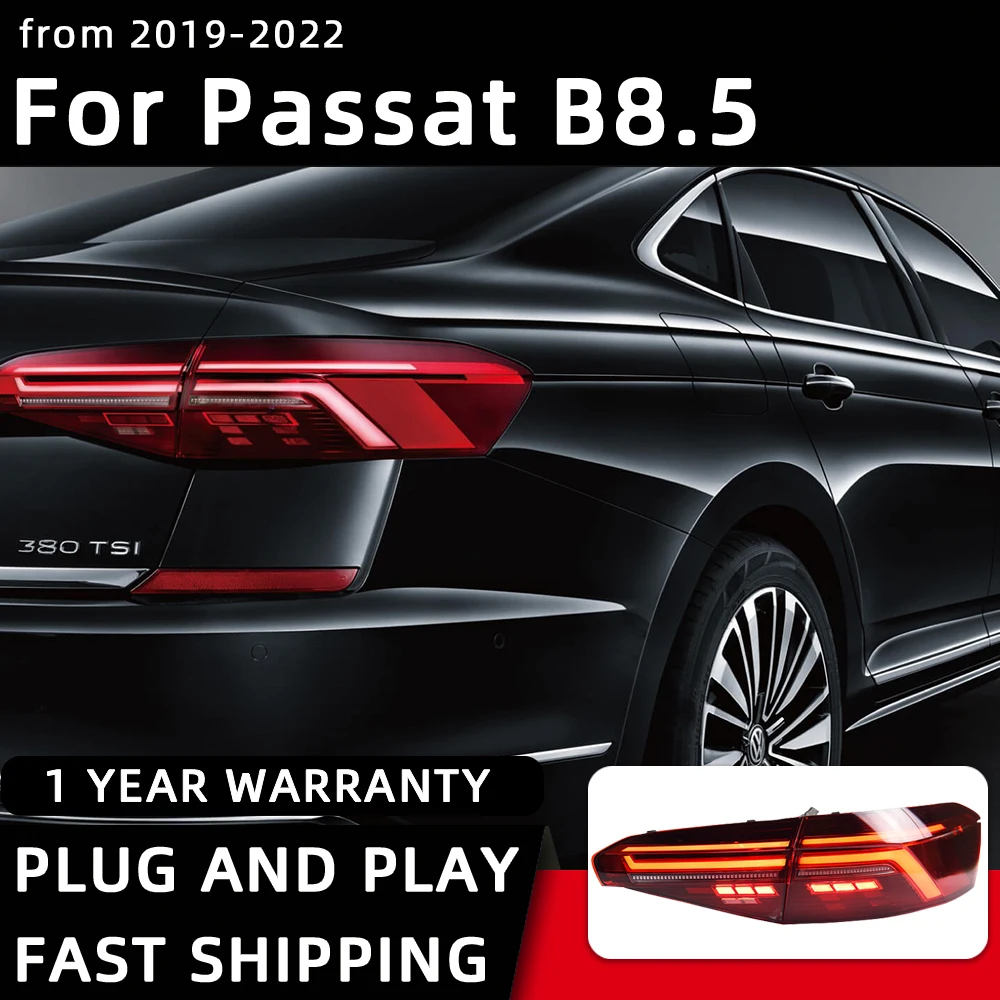 

Taillight For Passat B8.5 LED Taillights 2019-2022 Passat B9 Tail Lamp Car Styling DRL Signal Projector Lens Auto Accessories