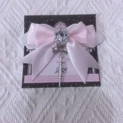 Gothic Lolita Hair Accessories: Cute Japanese - Inspired Hairpins and Y2K Flower Bows (Pink)