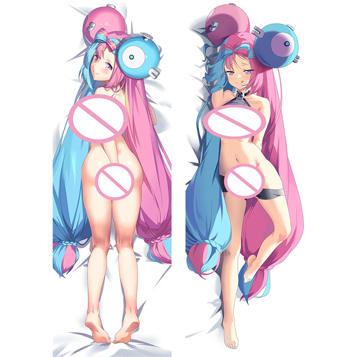 

Anime Decor Pillow Case Pokémon Iono Dakimakura Waifu Pillowcase 2-Side Print Hugging Body Cushion Cover Gift