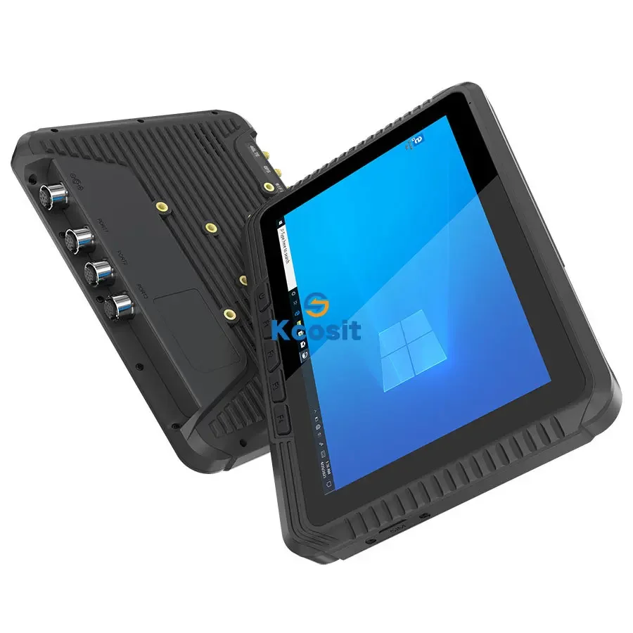 K16J Rugged Windows 11 Tablet Industrial PC 10.1 N5100 8GB RAM 4G LTE  RS232 DB9 UART