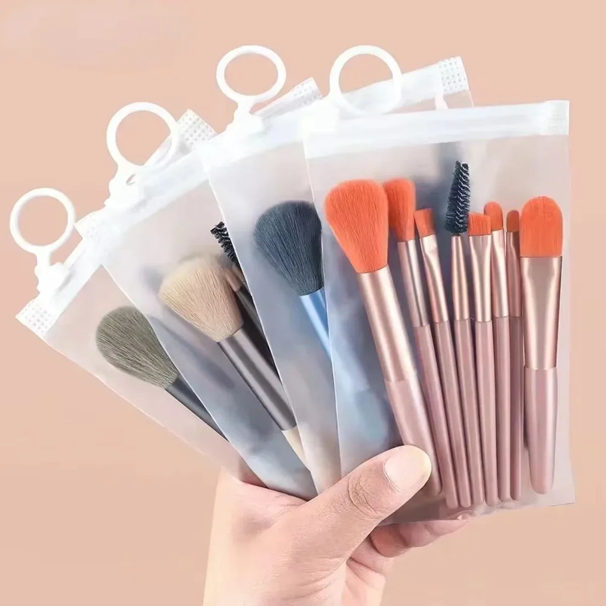8-Piece Professional Soft Cosmetic Makeup Brush Set