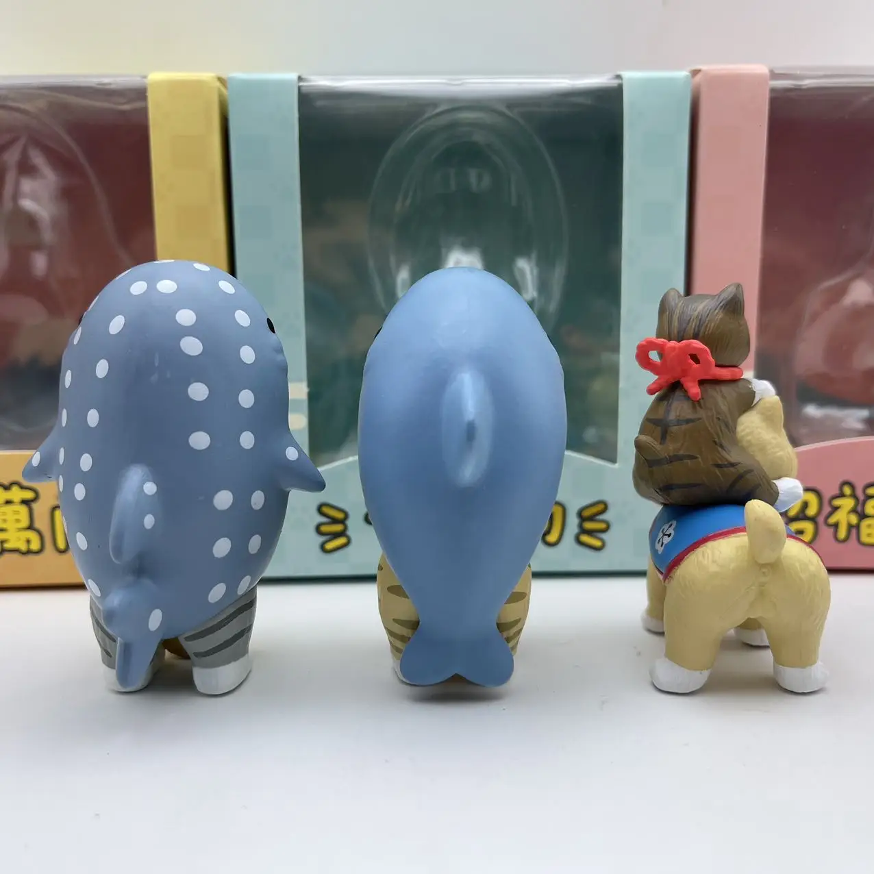 Mofusand Lucky Cat Actionfigur, niedliche Schlafzimmerdekoration, Kawai, Anime-Figur, Kinderspielzeug, Mädchen, Überraschung, Überraschungsgeschenke, Souvenir – Detail 4