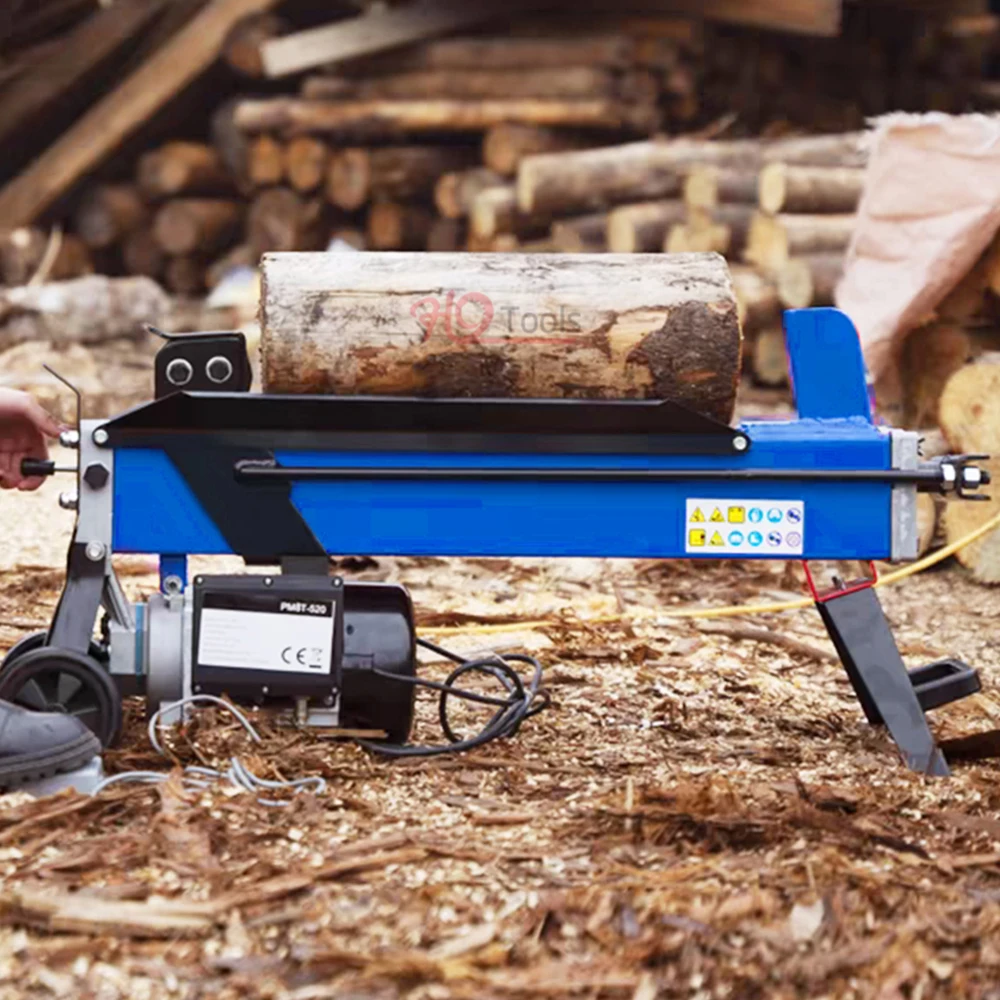 5 Ton Hydraulic Electric Small Wood Mechanical Log Splitter For Sale HY5T-520-I