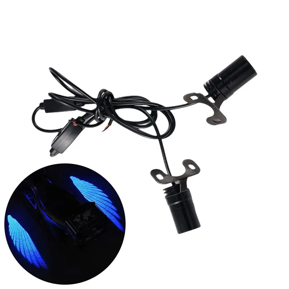2Pcs Motorcycle LED Underbody Light Projector Ghost Angel Wings Light Motorcycle LED Decoration Lights,motorcycle led lights,motorcycle accessories
