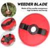Universal Weed Cutter Blades Multi-functional Trimmer Head Paddy Field Dry Land Grass Trimmer Head for Lawn Mower Garden Tool 1