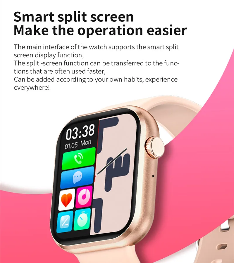  ȭ G20 Smartwatch 1.83 ġ  ̾ ð    ƮϽ ƮĿ  ͸ Ʈ ġ
