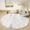 Light Luxury Carpets for Living Room Modern Minimalist Bedroom Decor Carpet Large Area Round Study Rug Thick Anti-slip Floor Mat 3