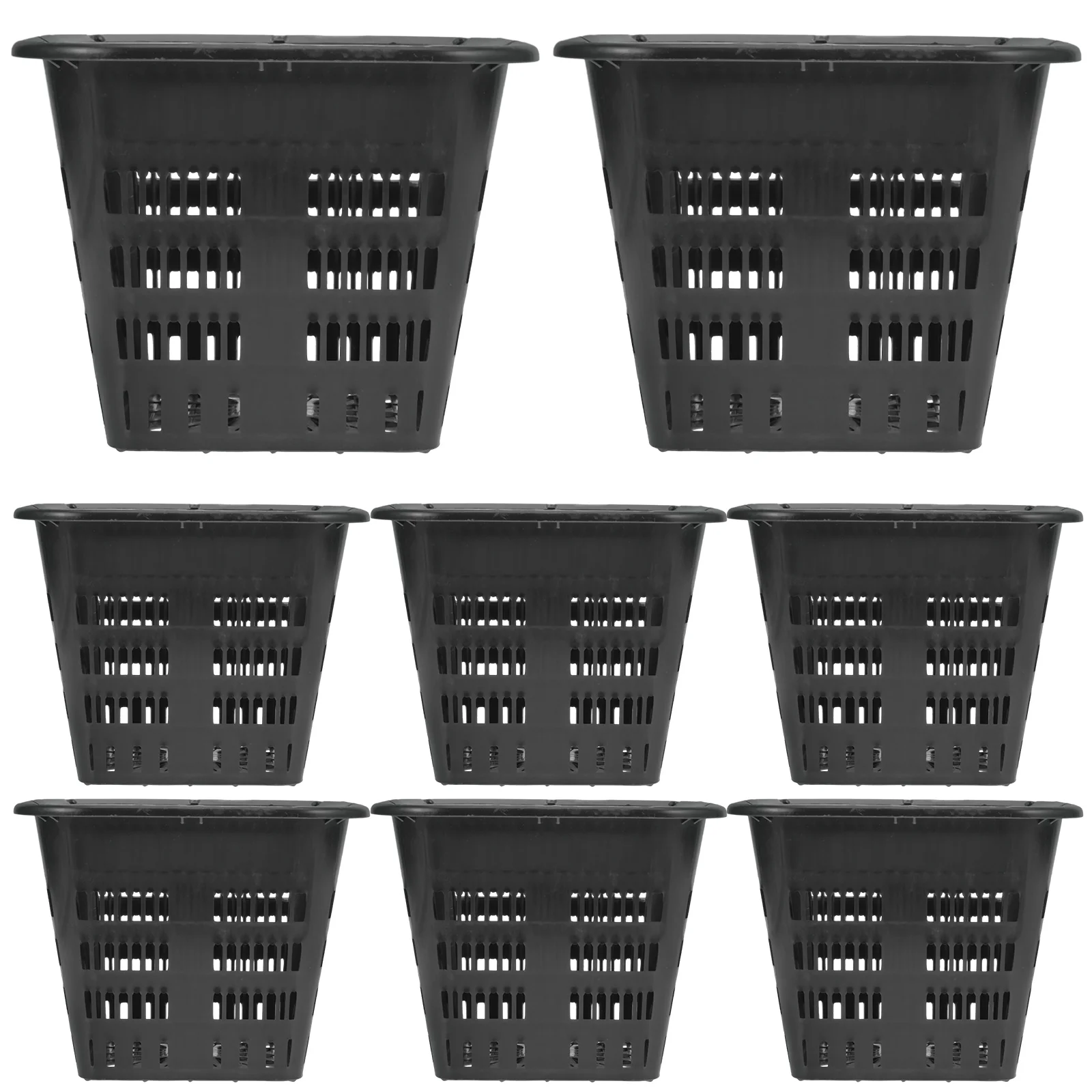 

8 Pcs Root Control Device Hydroponic Vegetable Basket Flower Pots Plastic Plant