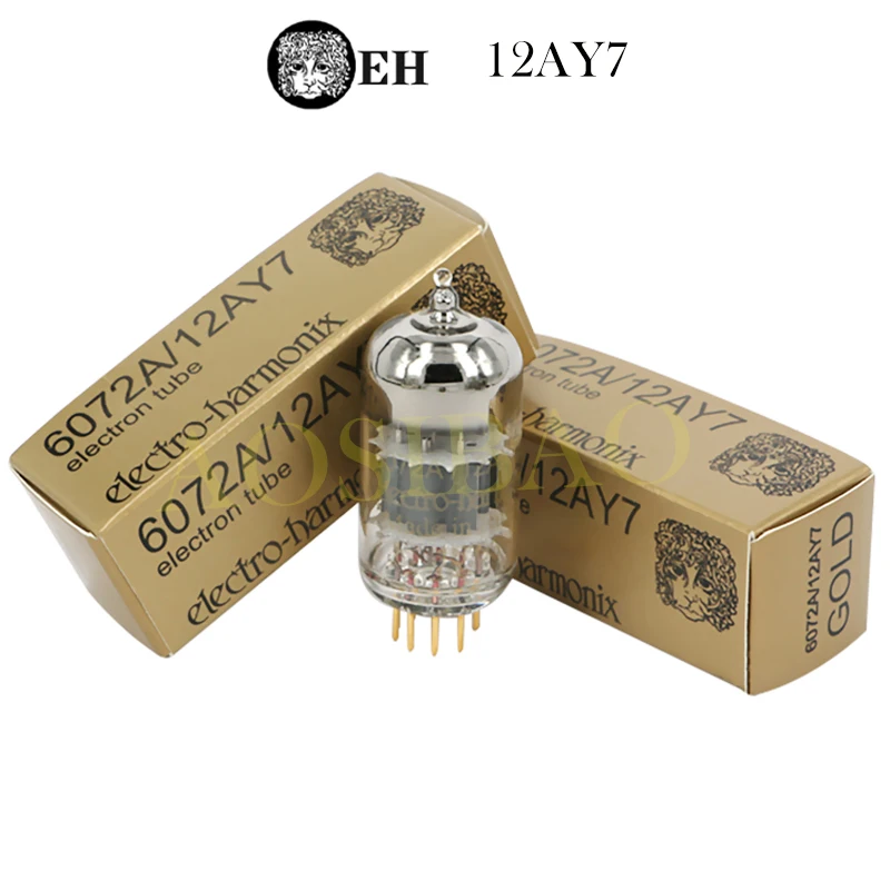 EH 12AY7 6072A Electronic Tube Precision Matching 12AY7 6072A Vacuum Tube Amplifier Kit DIY Audio Valve  Genuine 2