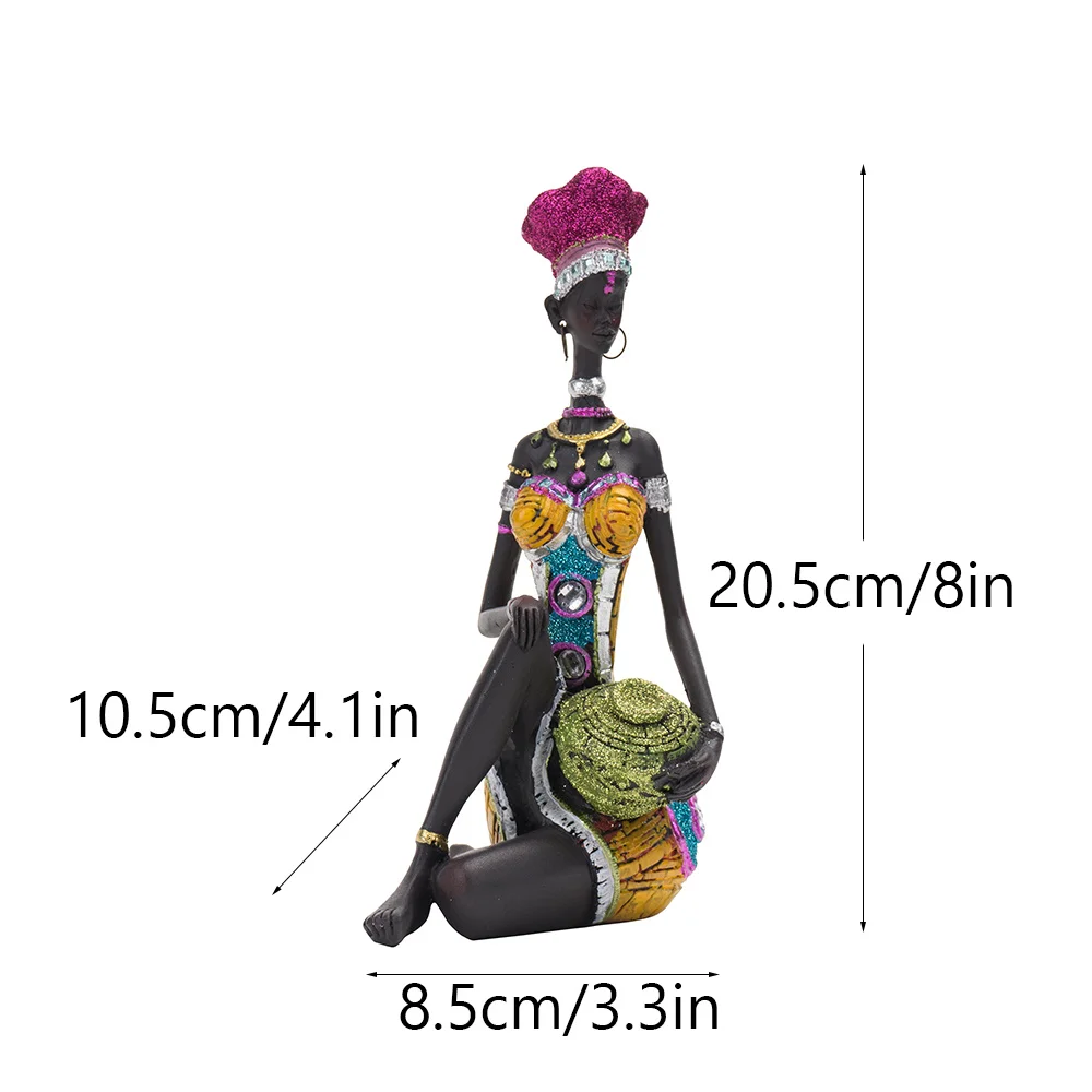 "Grace of Heritage" Abstract African Figurine - clHouse & Home