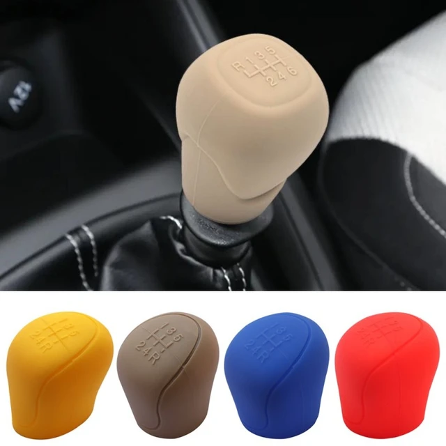 Silicone Gear Shift Knob Cover Gear Shift Non Slip Grip Handle Case  Automobiles Gear Shift Collars Car Accessories Interior - AliExpress