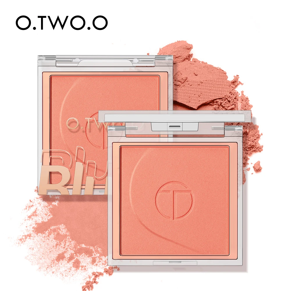 Coral Pink Makeup Blush Mineral Soft Blush Powder Natural Cheek Contour Palette Shadow Matte Rouge Powder Blusher powder blusher blush powder facial blusher