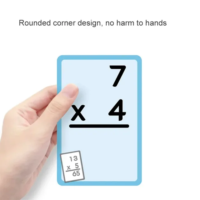 36Pcs Math Addition Subtraction Multiplication Division Erasable Reusable Number Learning Cards Children's Math Teaching Toy hot 3