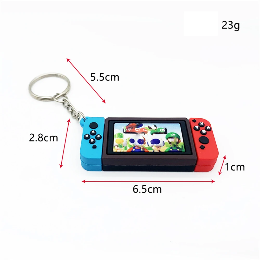 ZUIDID For Switch Keychains Keyring Charm Bag Pendant for NS Game