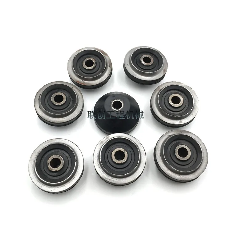 

Excavator Accessories For Komatsu PC20/25/30/35 Machine Foot Glue For Yangma Engine Shock Absorbent Glue Buffer Glue Base Glue