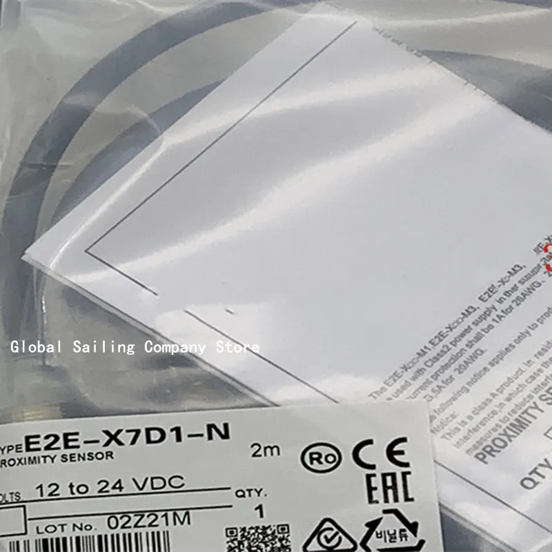 

2PCS New proximity switch E2E-X7D2-M1TGJ-U-Z E2E-X7D1-M1TGJ E2E-X2D1-M1TGJ-U-Z E2E-X7D1-M1TGJ-U E2E-X7D2-M1TGJ-U E2E-X7D2-M1TGJ