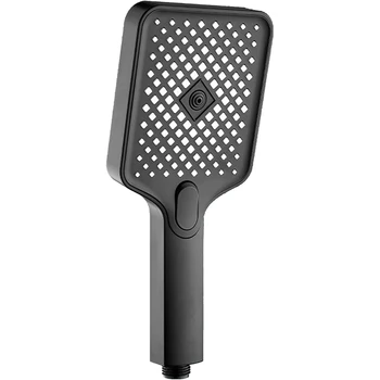 휴대용 고압 샤워헤드 탈착식 ABS 가압 스프레이 샤워헤드, 욕실 고정장치 수도꼭지 포함, 3 가지 모드 샤워헤드