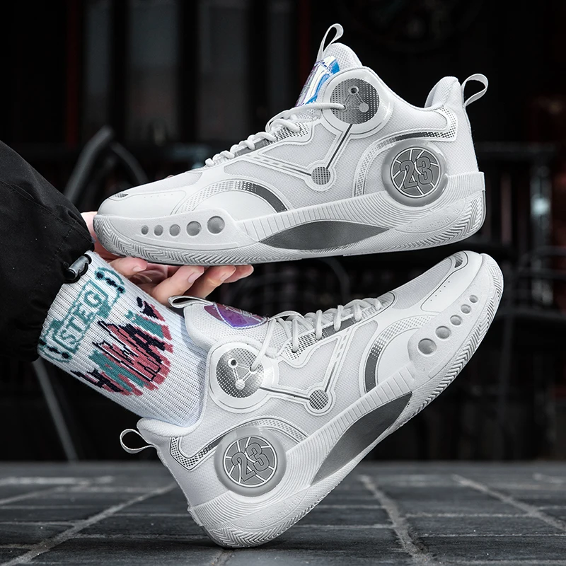 

Men's Basketball Shoes Breathable Cushioning Non-slip Wear-resistant Sports Shoes Gym Training Women's Casual Shoes Sports Shoes