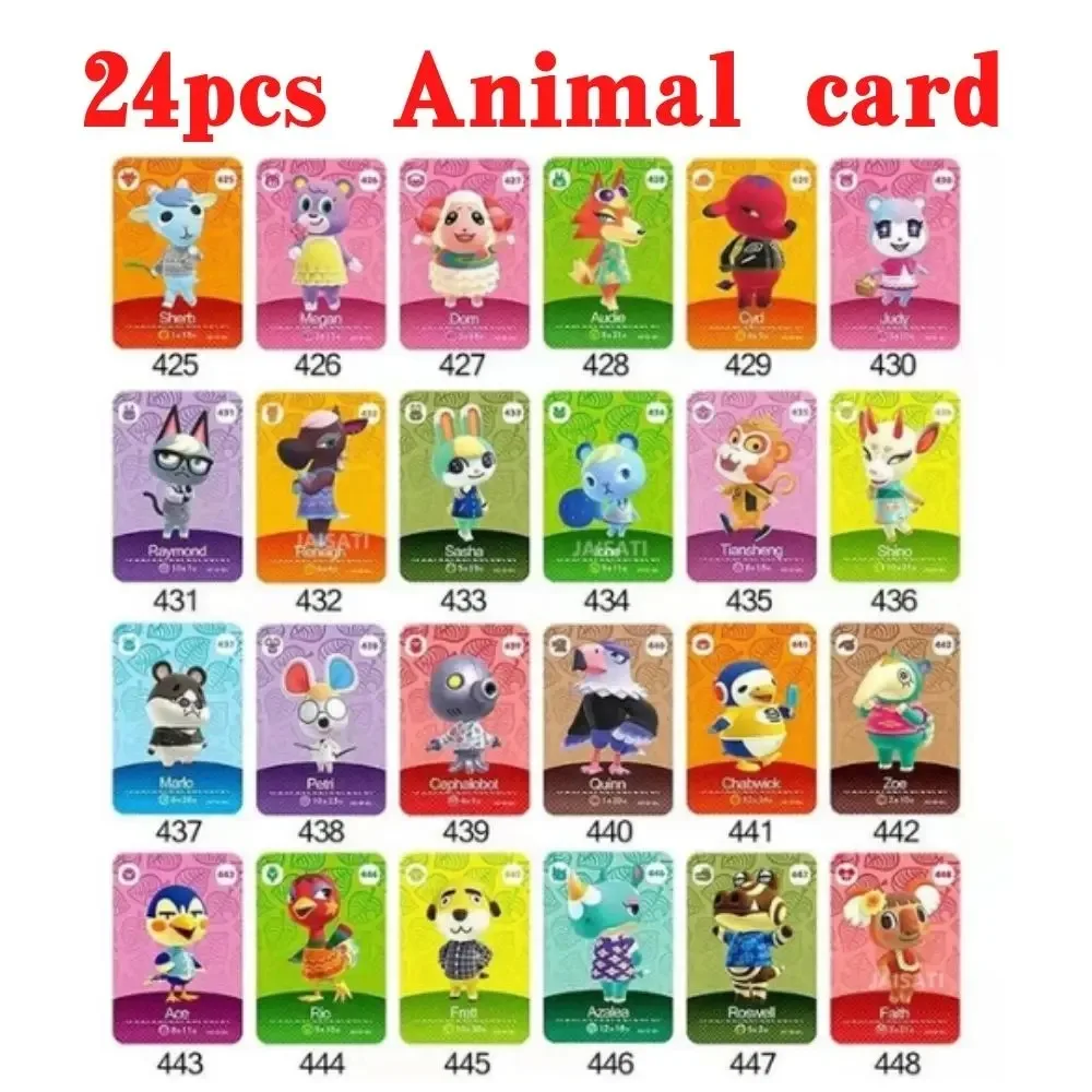 123 Fucsia - Carta Amiibo Animal Crossing - Serie 2 - Autentica NM