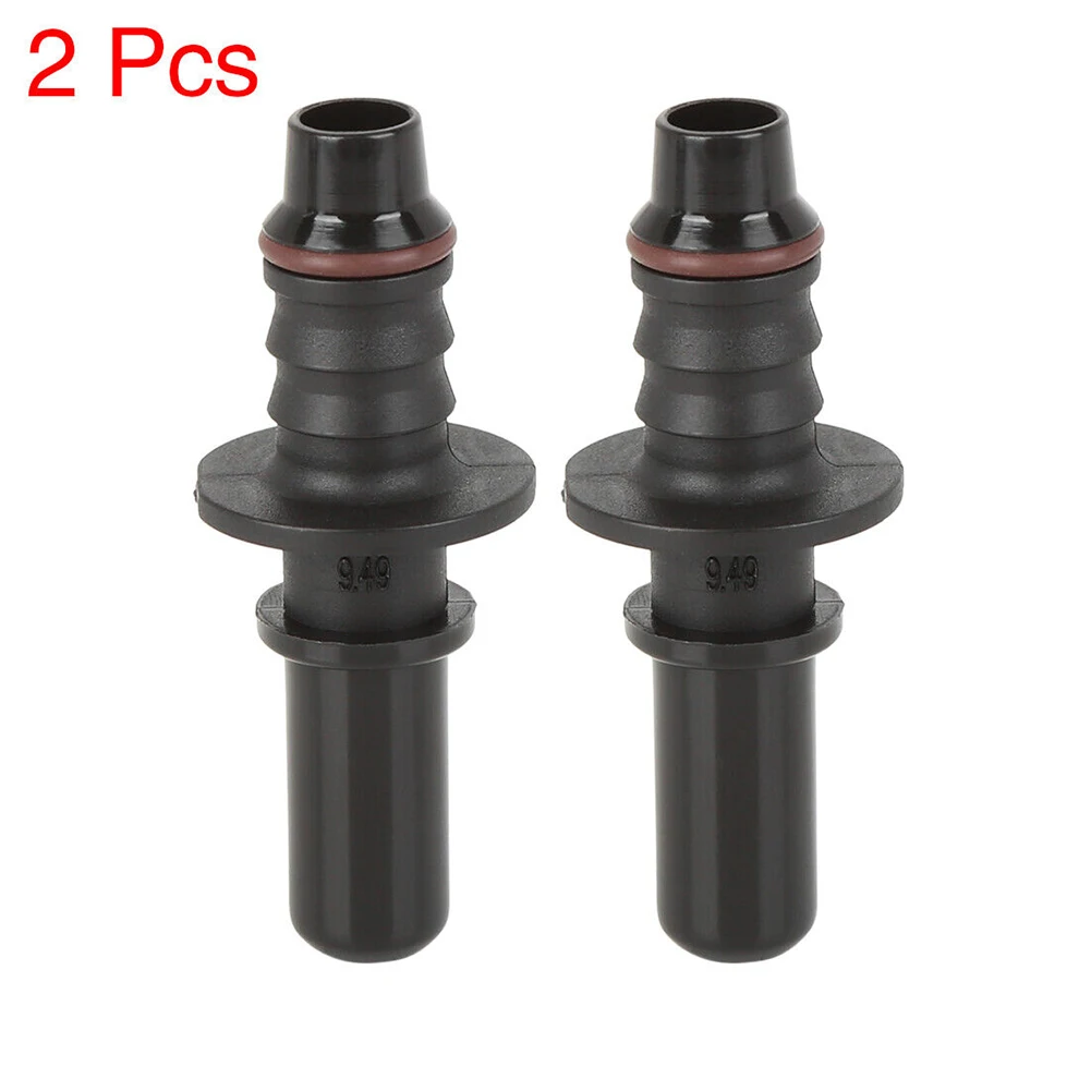 2pcs 9.49mm ID8 Car Fuel Line Hose Pipe Quick Release Male Connect