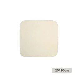 Premium Absorbent Car Cleaning Chamois Leather Towel - Quick Drying Deerskin Cloth (20cm)