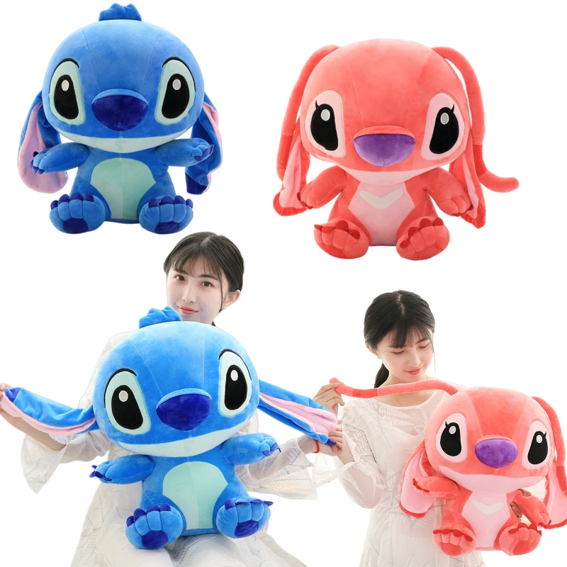 Disney stitch disney 50cm Giant Cartoon lilo and stitch & peluche stitch  Plush Toy Doll Children Stuffed Toy Birthday gift - AliExpress