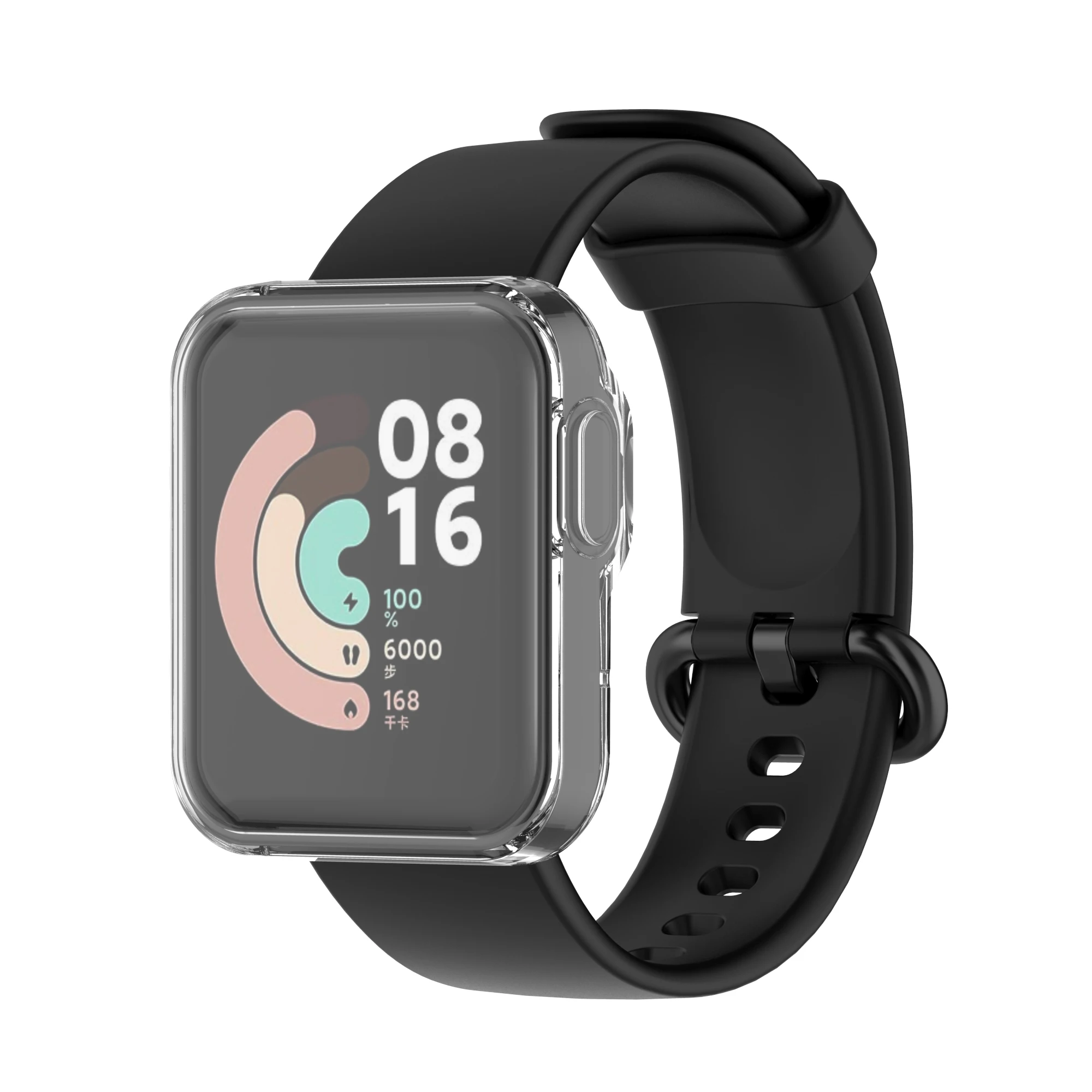 TPU Protection Cover For Xiaomi Mi Watch Lite Case Shell Full Screen Protector Sleeve For Redmi Watch Plated Cases Accessories