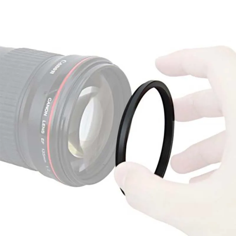 49-67 49-72 49-77 52-58 52-62 52-67 52-72 52-77 55-62 46-48mm Metal Step Up Rings Lens Adapter Filter filter step up rings lens adapter lens filter adapter ring