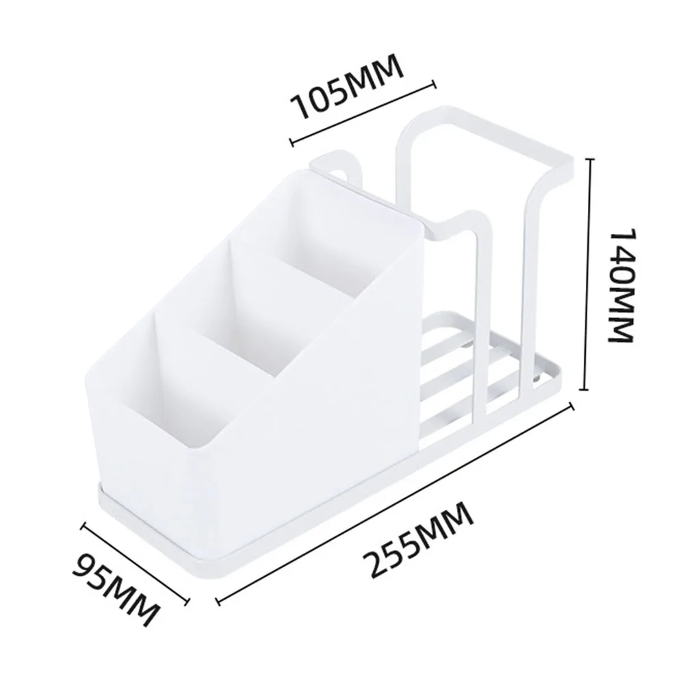 Disposable Cup Holder Rack Shelf For Coffee Paper Cup Spoon Fork Straw Sugar Tea Bag Storage Box Cup Container Desktop Storage 5