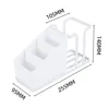 Disposable Cup Holder Rack Shelf For Coffee Paper Cup Spoon Fork Straw Sugar Tea Bag Storage Box Cup Container Desktop Storage 5
