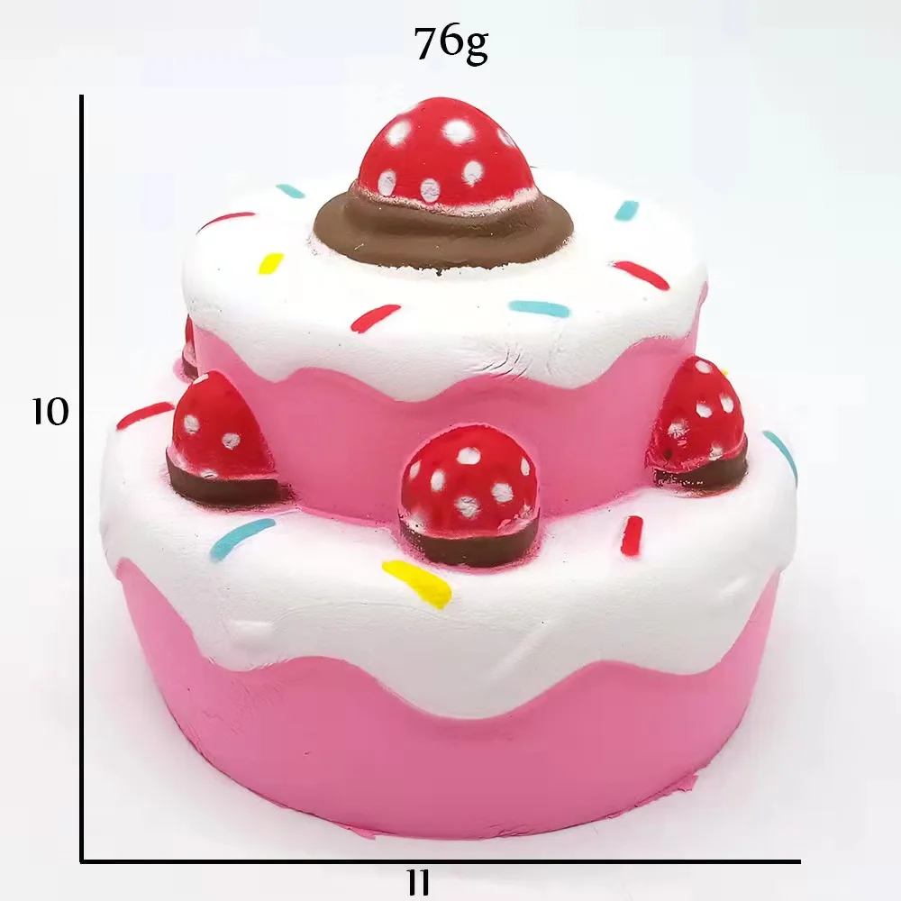 스퀴시 말랑이 스트레스볼 Squishy Kawaii 동물 유니콘 케이크 사슴 팬더 Squishies 천천히 상승 스트레스 공 fidget 장난감 어린이를위한 음식 장난감을 짜내십시오