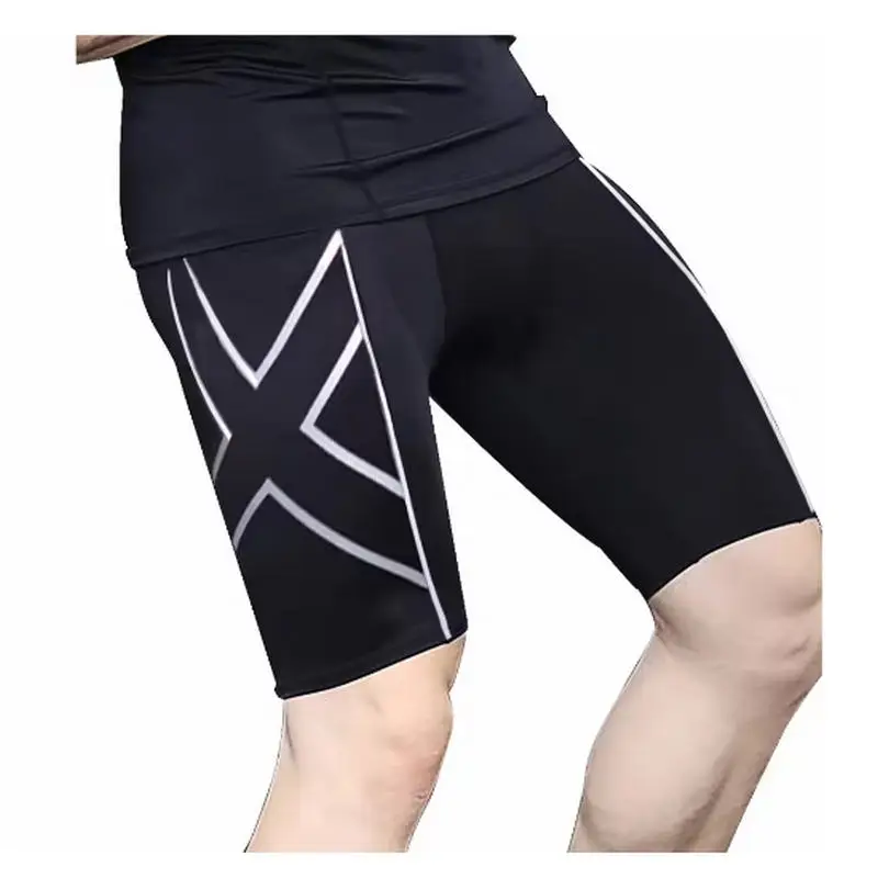 Compression Pants Running Tights Men's Breathable Moisture wicking Sports Pants Running Fitness Marathon Shorts S~3XL