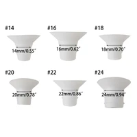 Silicone Inserts Converter 14mm 16mm 18mm 20mm 22mm 24mm Breast Pump Horn Caliber Size for Collection Cup Breast Pump Accessorie 1