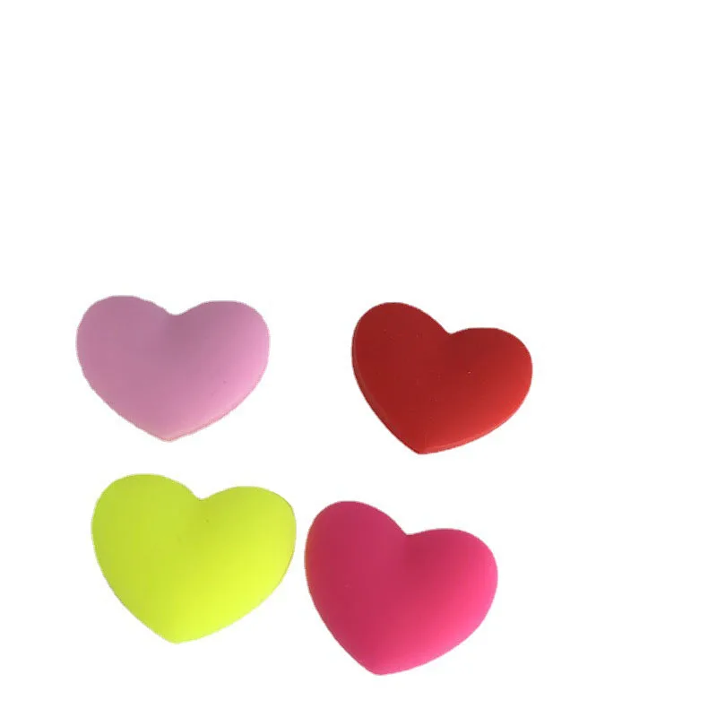 10 pcs Red and Pink Heart Sharapova Tennis Damper Shock Absorber to Reduce Tennis Racquet Vibration