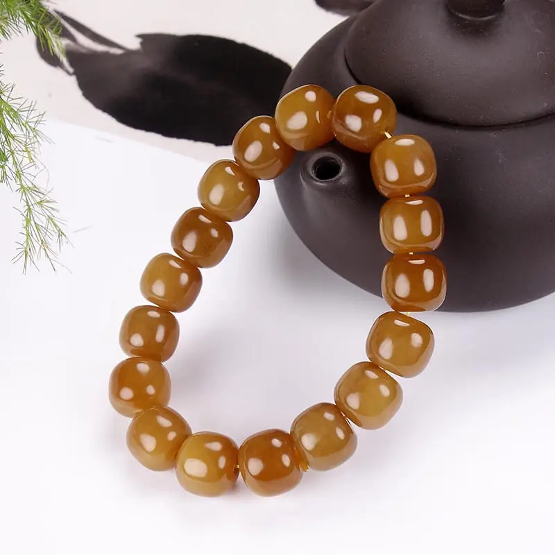 

Natural Hotan Jade Bracelet Men Women Healing Gemstone Fine Jewelry Accessories Genuine Hetian Jades Nephrite Bracelets Bangles