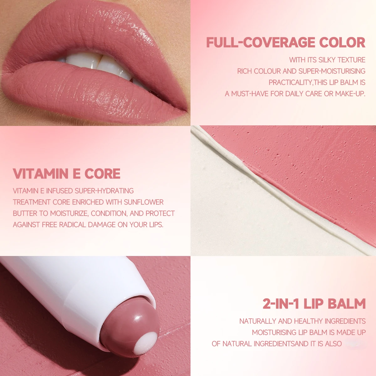 Moisturizing and Nourishing Lipstick,  Moisturizing and Nourishing, Easy To Color, Lip Glaze, Rotating Lipstick Pen, Lip Gloss 4