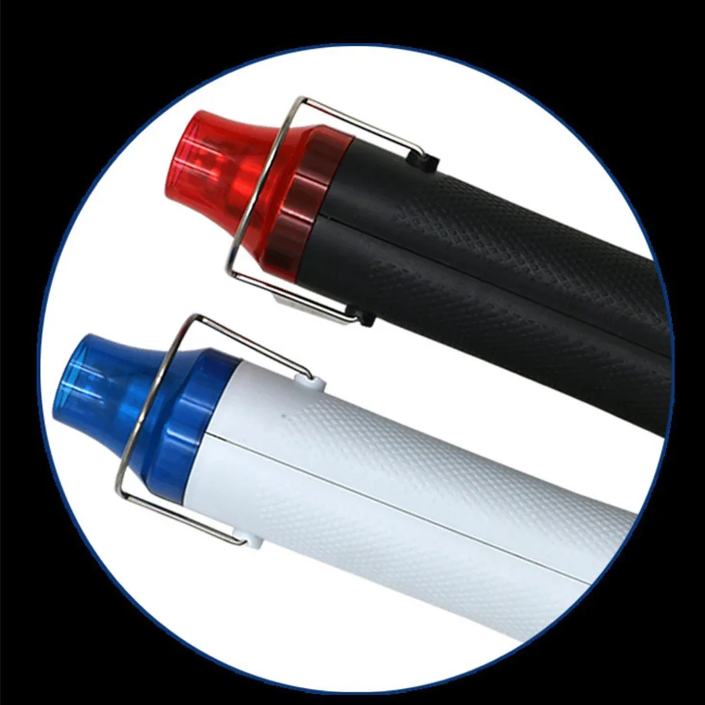 220/110V Home Heat Gun Electric Power Hot Air 300W Multi Purpose Soft Ceramic Seat Shrink Plastic DIY Tool EU Plug