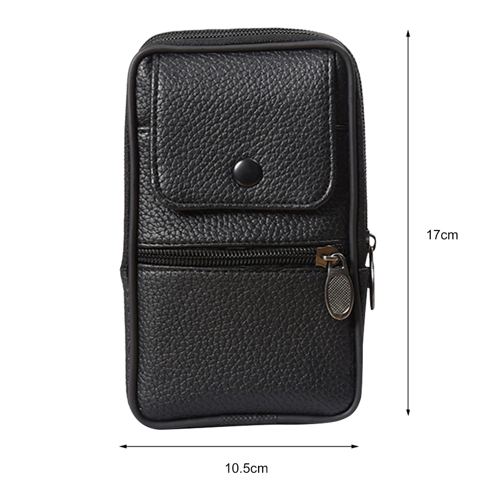 Men Waist Fanny Pack Multifunctional Shoulder Bag Zipper Belt Bum Pouch Coin Key Pouch Outdoor Purse Camping Hunting Bag