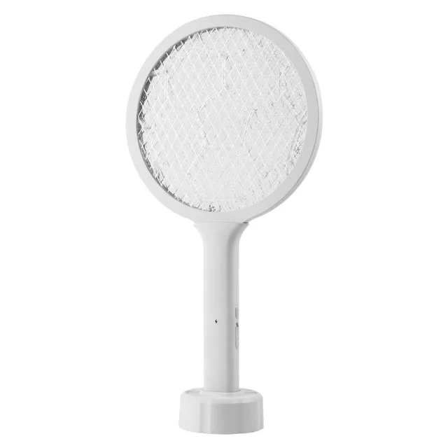 3000 V Elektromos Légy Swatter Gyilkos Uv -Könnyű Usb -Vel Újratölthető Led -Lámpa Nyári Szúnyogcsapdás Ütő Rovarbogár Elleni Zapper - Image 6