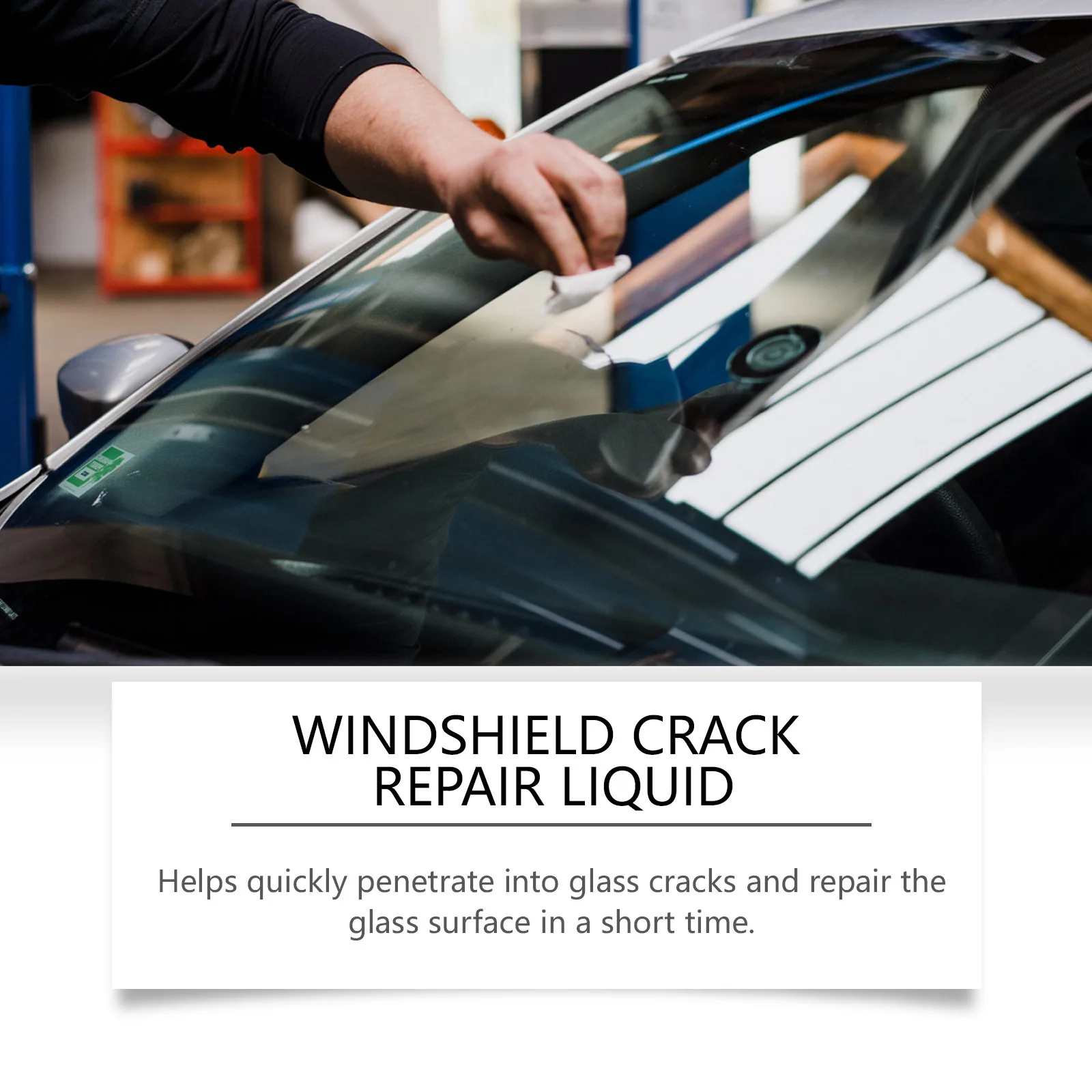 Car Windshield Windproof Crack Repair Kit for Glass Repair 2